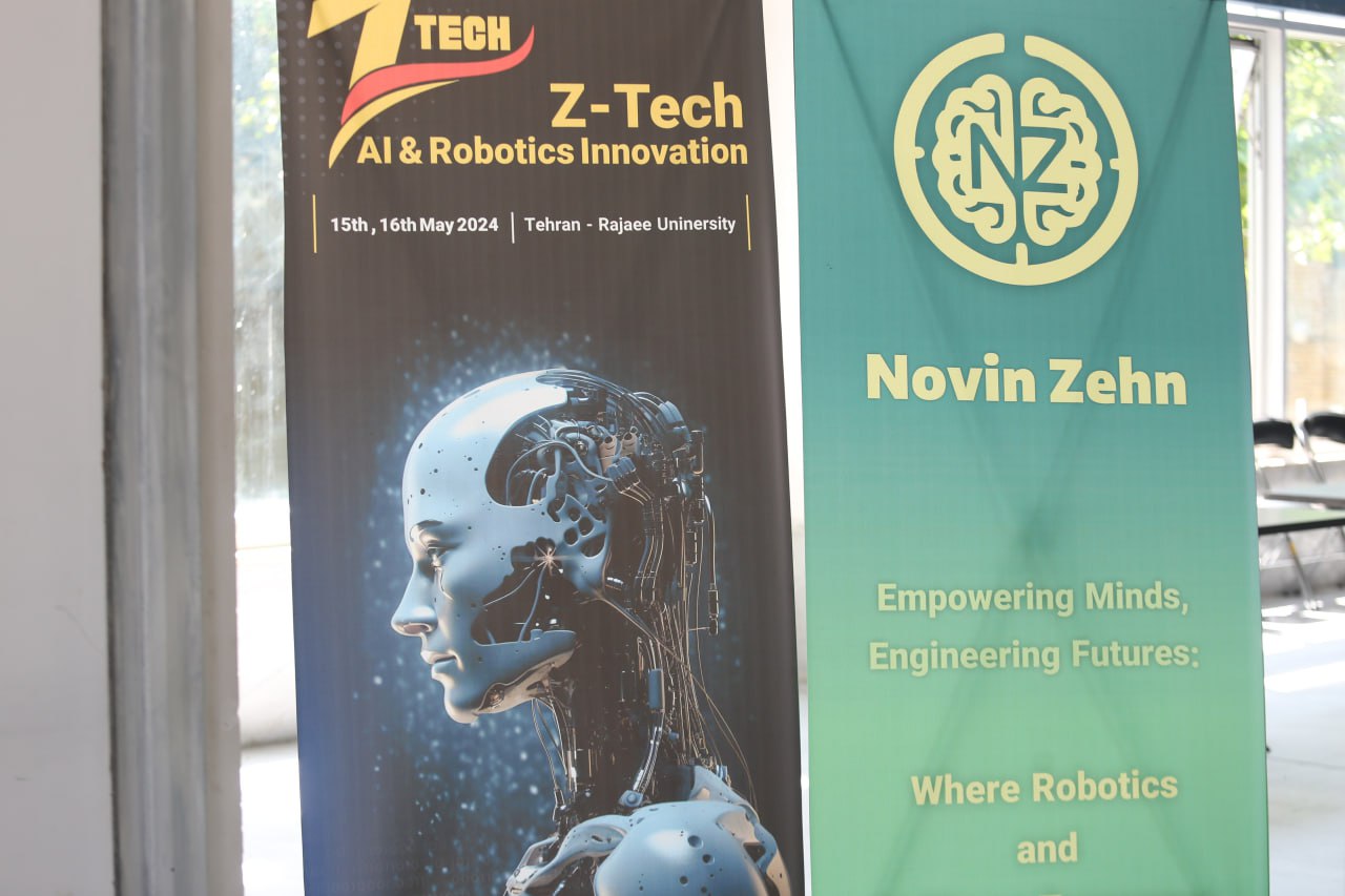 Novin Zehn students at robotics competitions